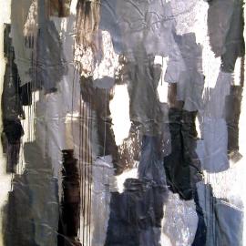 Untitled (acrylic on vinyl)