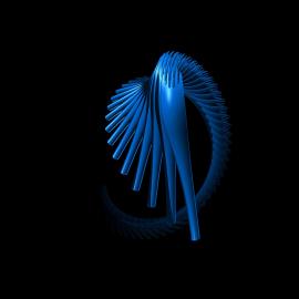 One; Universal utensil in anodised titanium