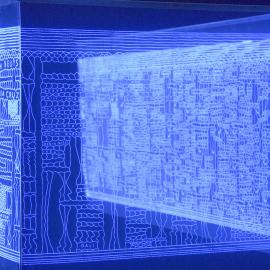 A house for Maria Cruz and Joseph Beuys; Installation detail