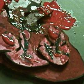 Film still from; Heart beats and light bulbs