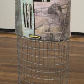 Trolley vessel; [Hansel in shopping trolley]