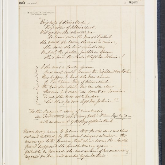 Miscellaneous writings of Georgiana McCrae : part of a supplementary journal, or commonplace book, for the year 1864.