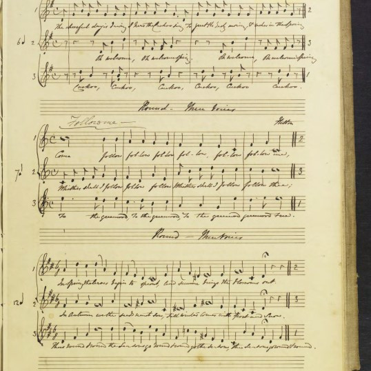 Music book of Georgiana McCrae