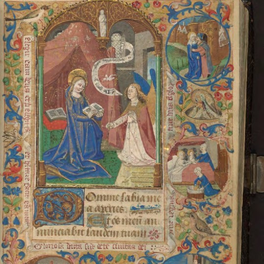 Book of hours : Horae B.V.M. ad usum Parisiensem.