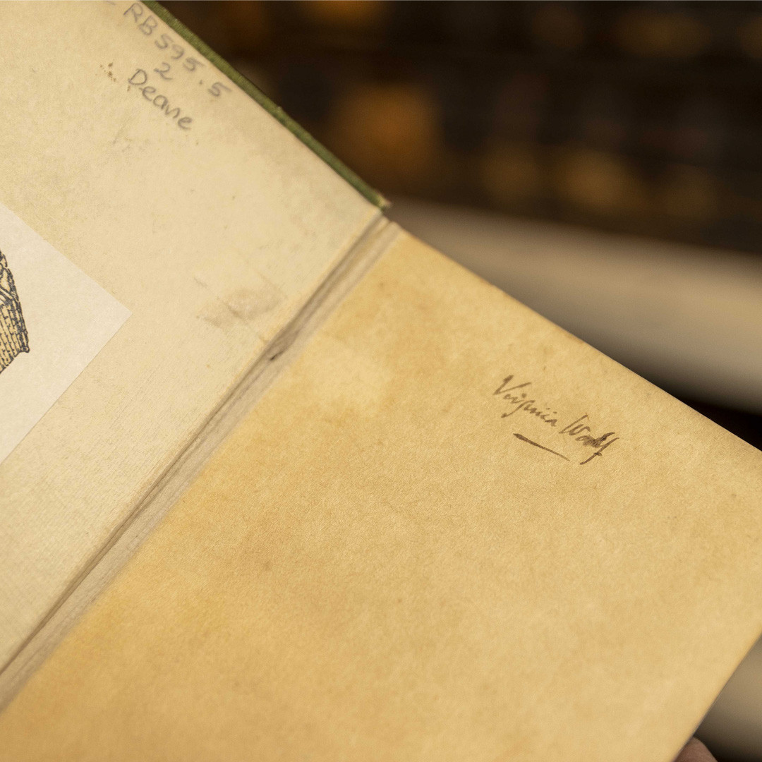 Virginia Woolf's personal copy of The Voyage Out