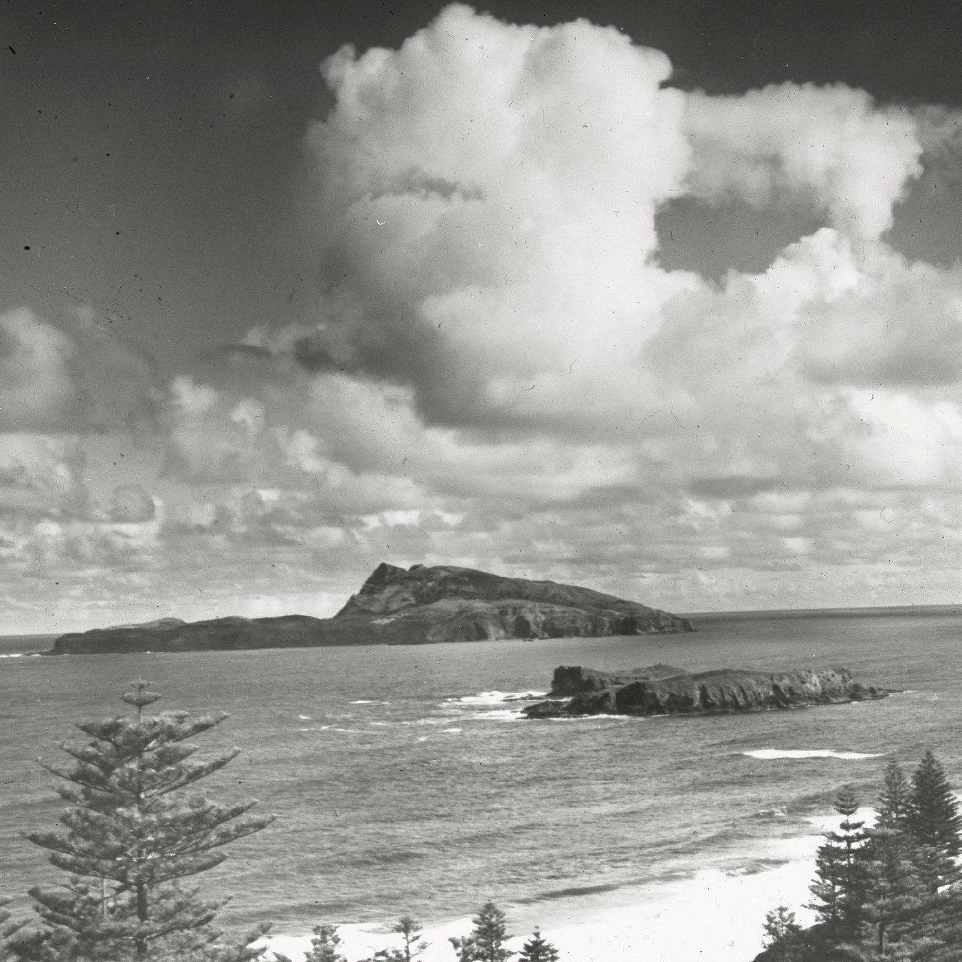 View of Phillip Island and Nepean Islet (from Norfolk Island)