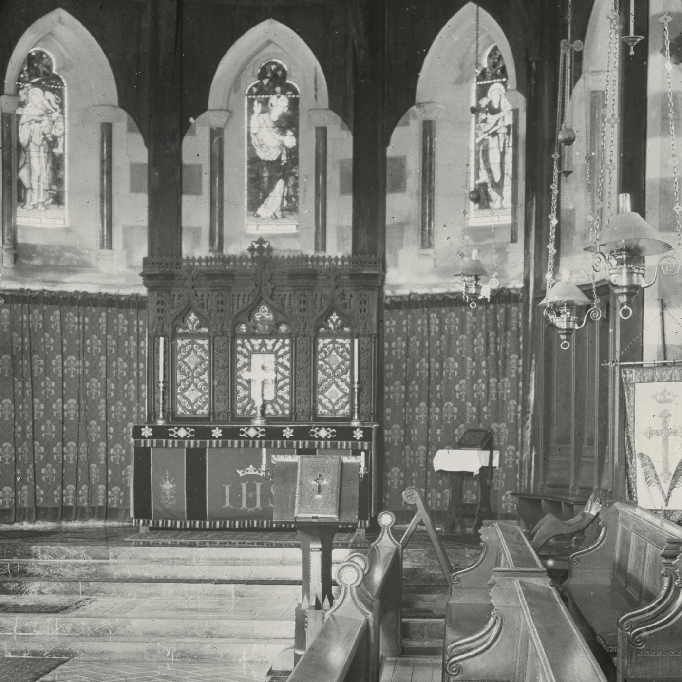 Church altar, St Barnabas Chapel, Norfolk Island