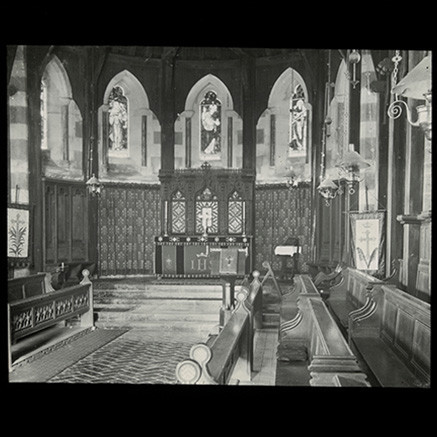 Church altar, St Barnabas Chapel, Norfolk Island