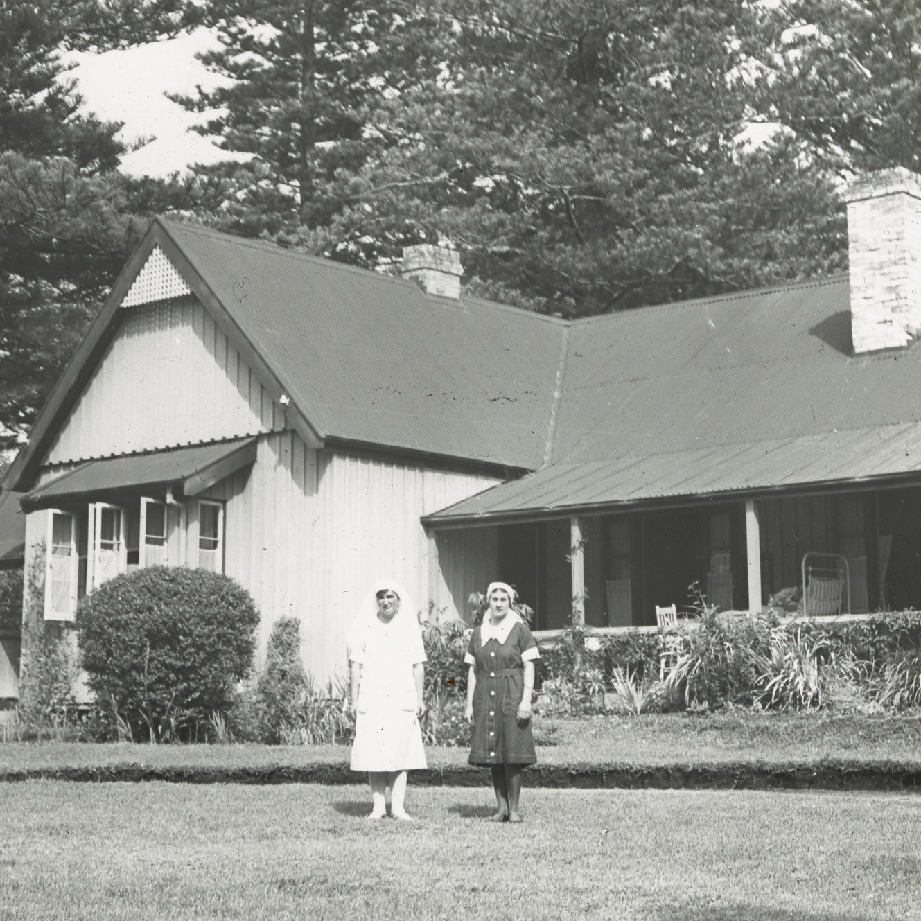 Matron and nurse at Norfolk Island Hospital