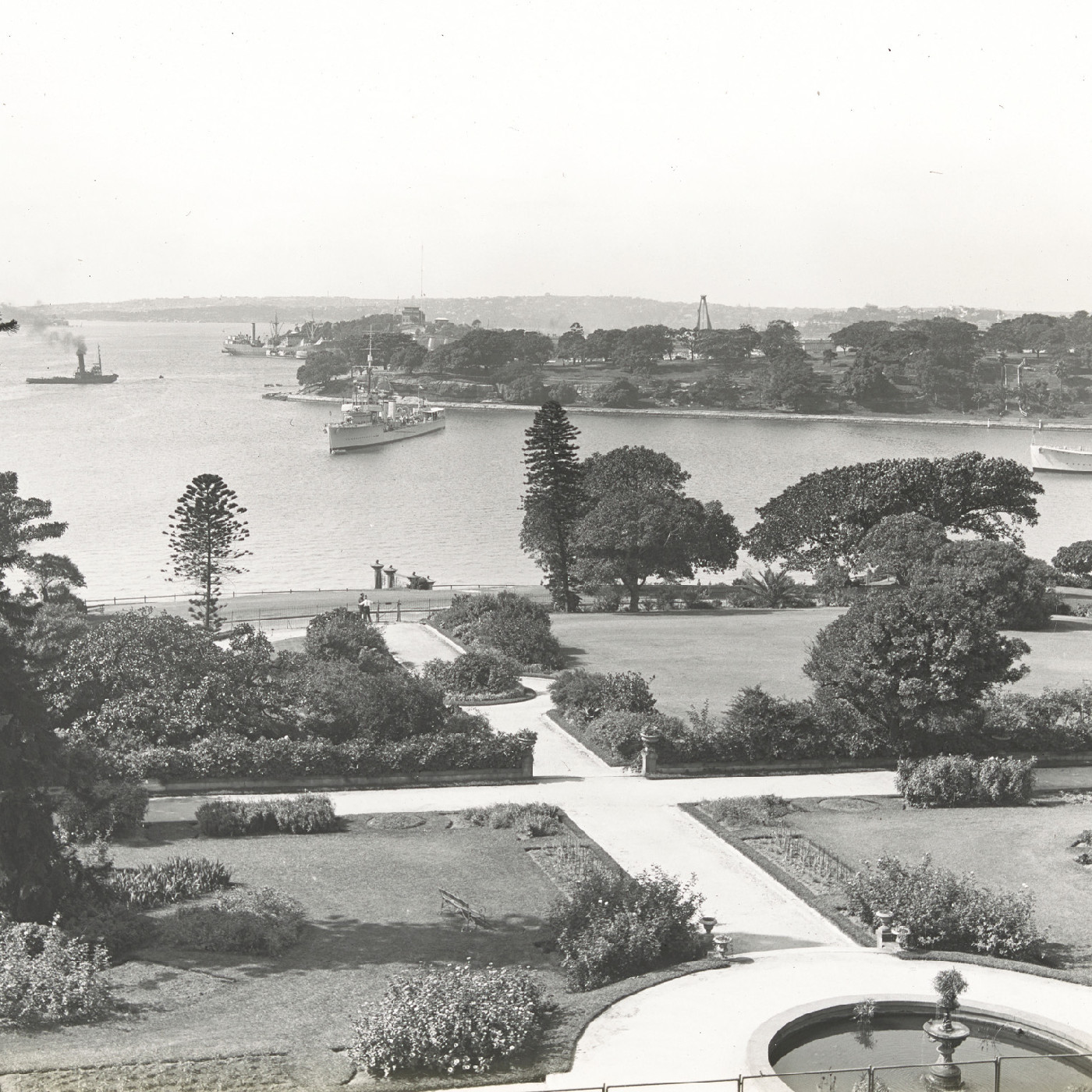 Sydney Harbour from Government House N.S.W.