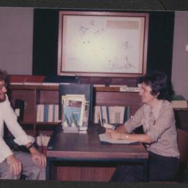 Library support services, Fisher Library, 1977