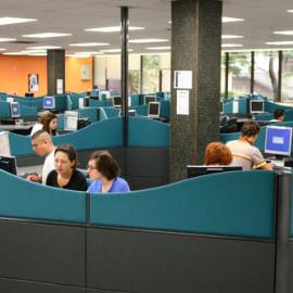 Fisher Library, Level 2, 2007