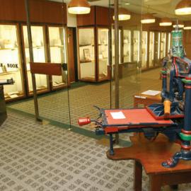 Entrance to Rare Book Library, Fisher Library, Level 2, 2002