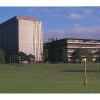 Fisher Library from Victoria Park