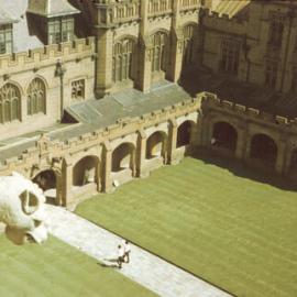 The Quadrangle and Original Fisher Library (now MacLaurin Hall), 1963 