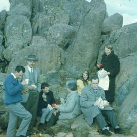 Fisher Library group, Mt Wellington, 1963