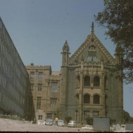 Original Fisher Library (now MacLaurin Hall) and School of Geography, 1963