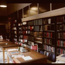 Inside Aeronautical Engineering Library, 1964