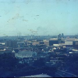 Pyrmont, seen from Fisher Library Stack, 1965