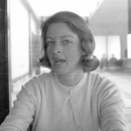 Pam Green, Fisher Library Staff Room and roof terrace, 1965 