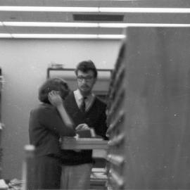 Rein Vesta, Library staff member