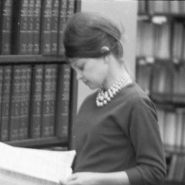 Joan Phillips, Library staff member