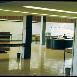 Fisher Library Foyer, 1963
