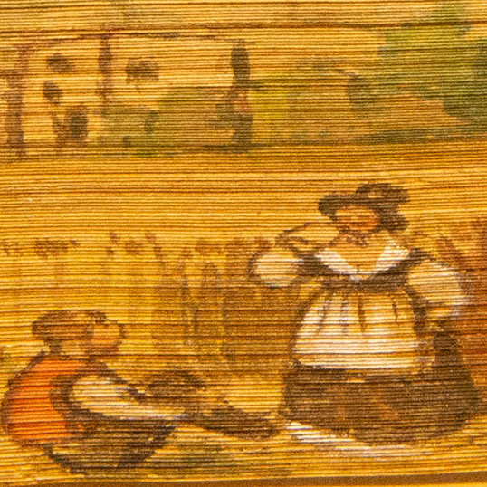 Split double fore-edge painting: The Holy Bible, 1796