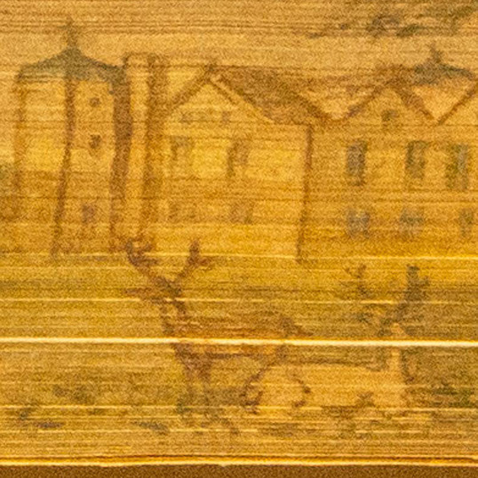 Fore-edge painting: The Student, or, The Midland counties' literary repository. nos. 1-7