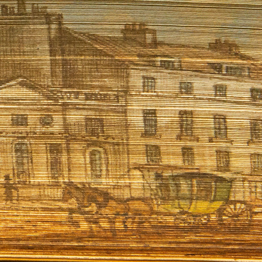 Fore-edge painting: Hudibras vol. 3