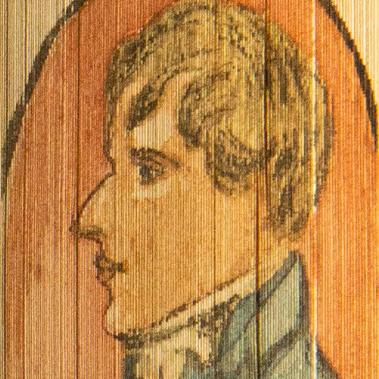 Fore-edge painting: The poetical works of Henry Kirke White
