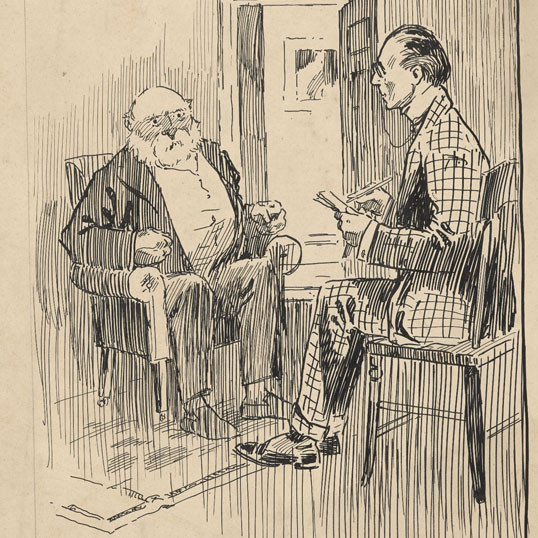 Art by Harry John Weston for an unknown book