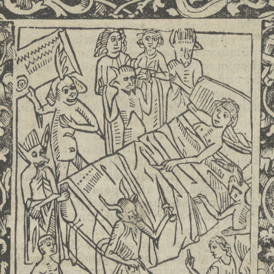 Eyn loblich und nutzbarlich puchelein von dem sterben wie ein yrzlich christen mensch recht in warem christen glauben sterben sol und der anfechtung des bösen geystes widerstehen Durch maniche nutzbarliche lere der lerer der heiligen schrifft.