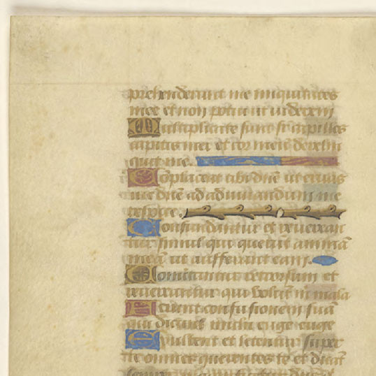 [Leaf from a breviary]