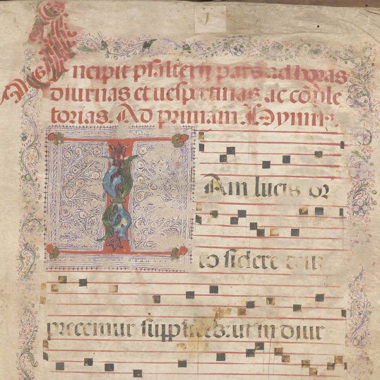 Choir psalter ; Hymnal