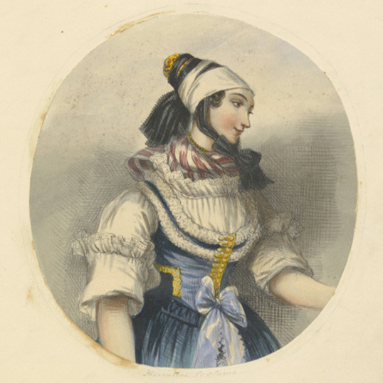  Commonplace book with a Byronic connection and a portrait of Ada Byron (later Lady Lovelace)