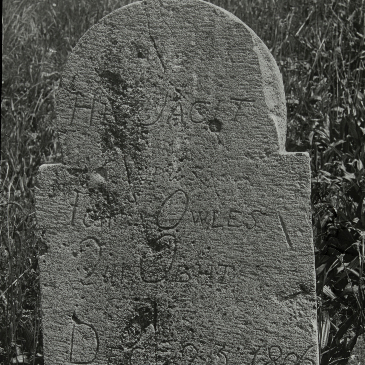 Headstone of John Owles, Norfolk Island