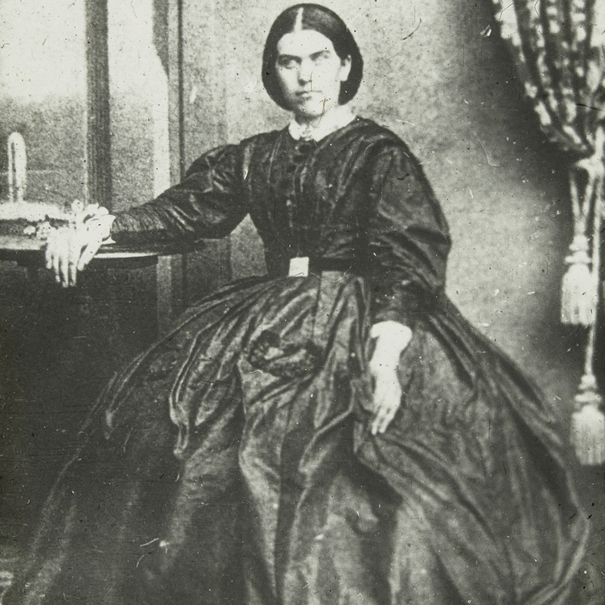 Formal portrait of unidentified person