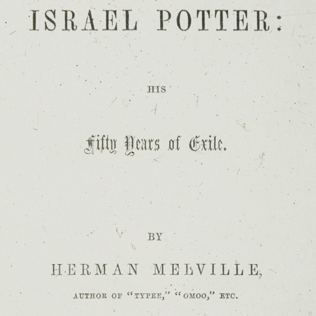 "Israel Potter: His Fifty Years of Exile" by Herman Melville (1855)