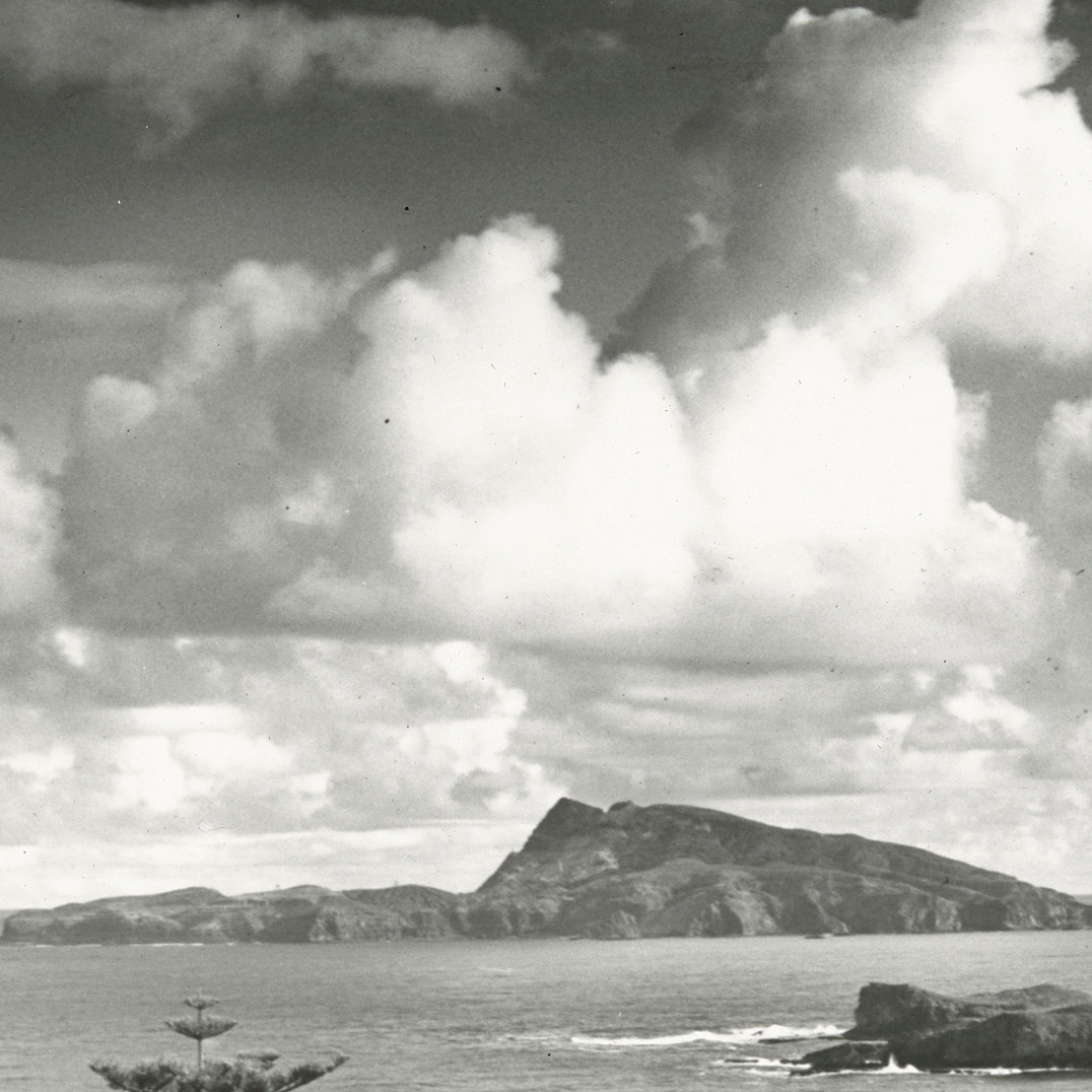 View of Phillip and Nepean Islands, Norfolk Island