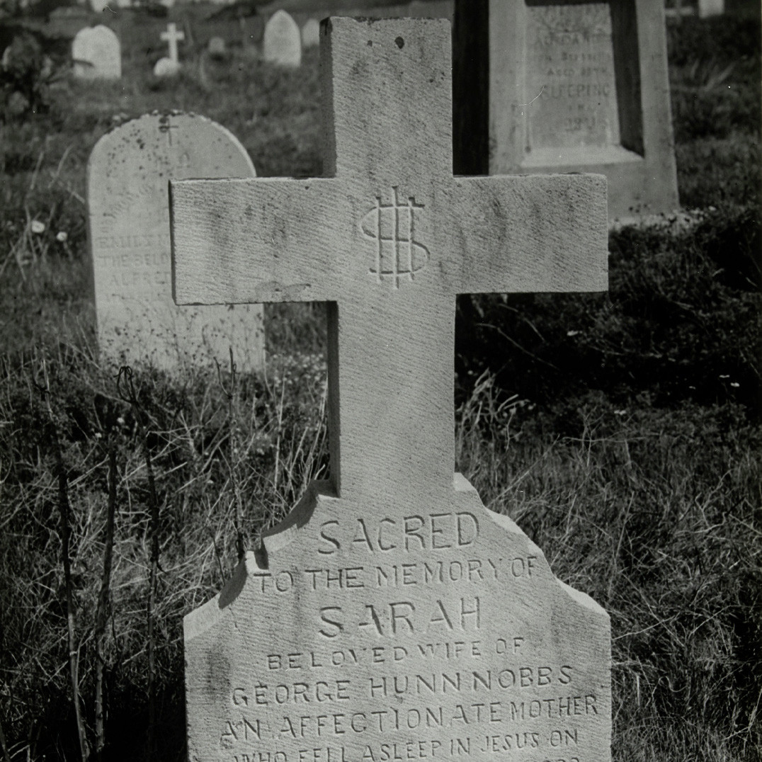 Headstone of Sarah Hunn Nobbs, Norfolk Island