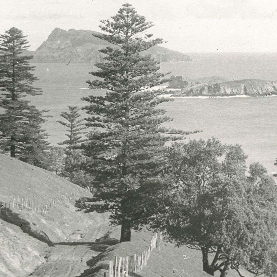 View from Norfolk Island towards Phillip Island & Nepean Island