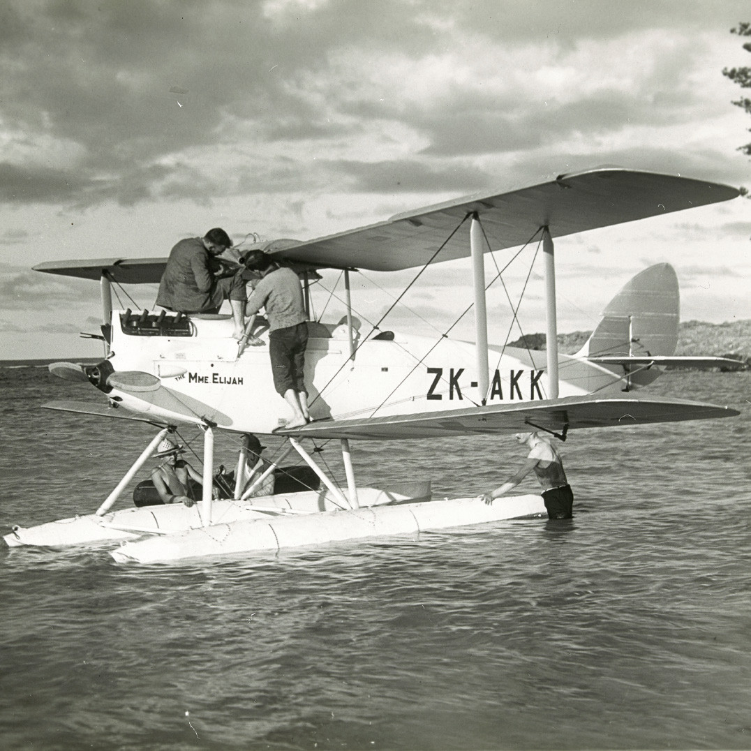 Sir Francis Chichester seaplane 'Madam Elijah', Norfolk Island