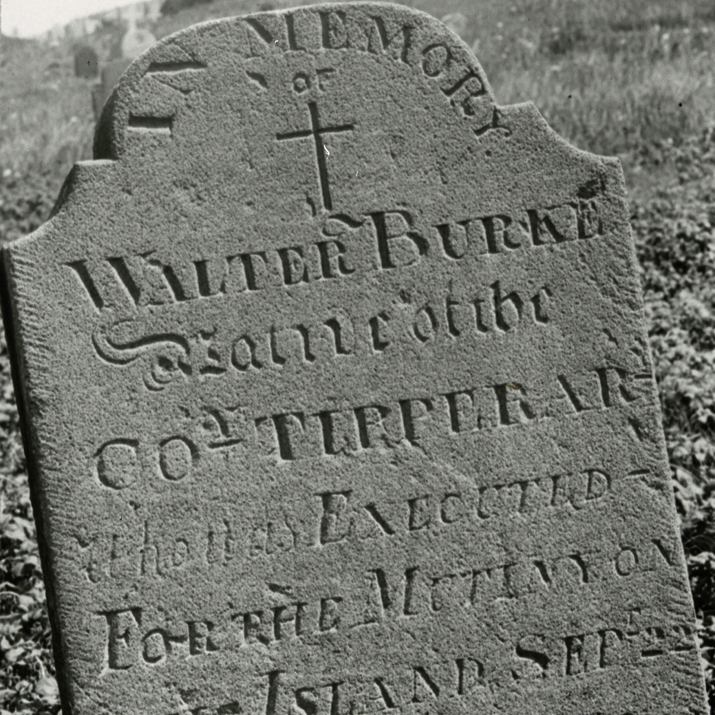 Headstone of Walter Burke, Norfolk Island