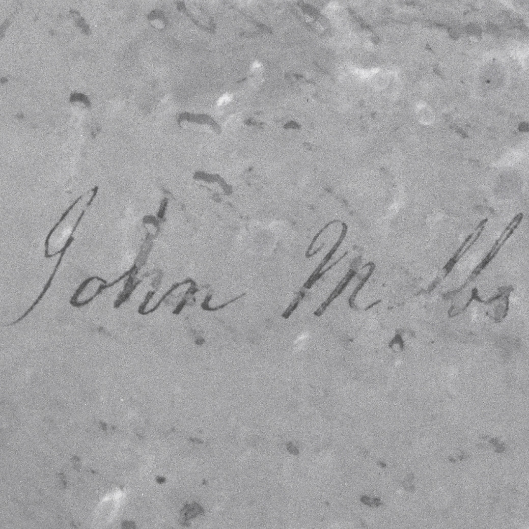 Page with signature