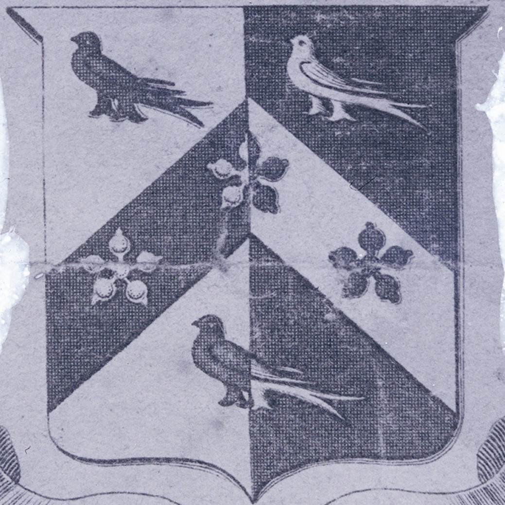 Bookplate of Robert Carr Woods