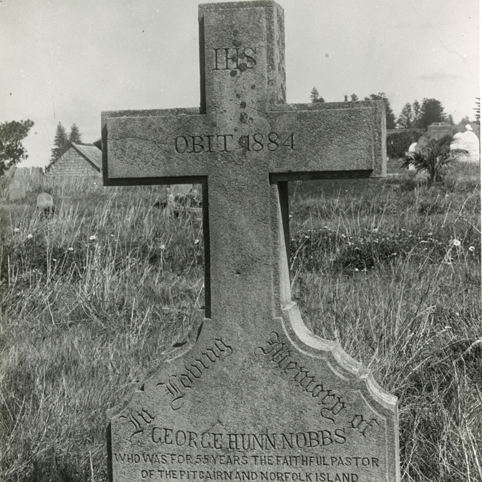 Headstone of George Hunn Nobbs, Norfolk Island