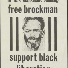 Free Brockman : Support Black Liberation