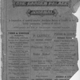 Garden Palace Journal : a compendium of carefully compiled descriptive notices of exhibits at the Sydney International Exhibition of 1879-80.