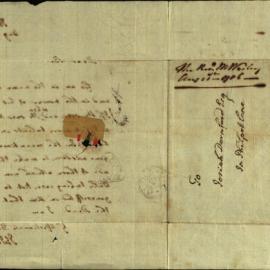 Autograph letter from John Wesley to Josiah Dornford. 1 August 1786. 
